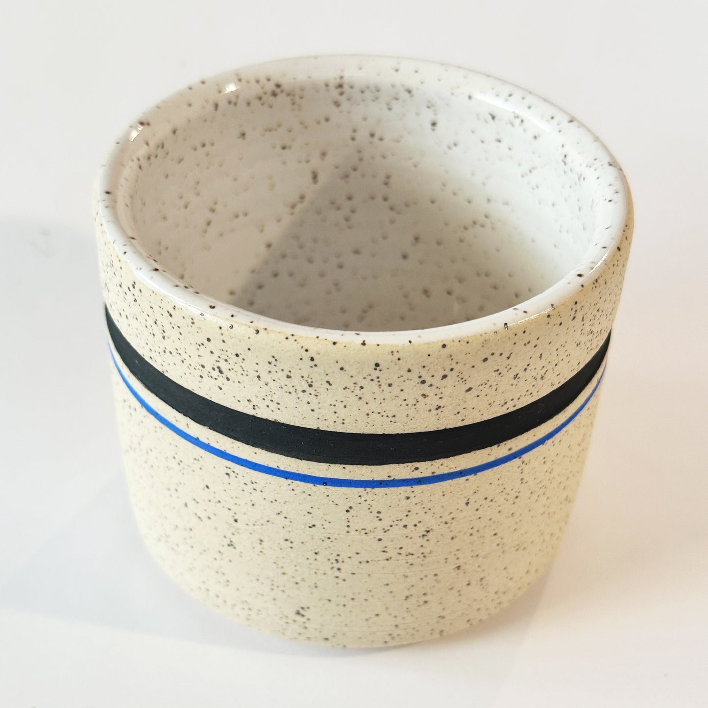 Retro Striped Tumbler