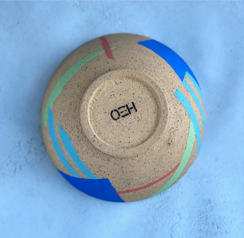 Geometric Pop Bowl