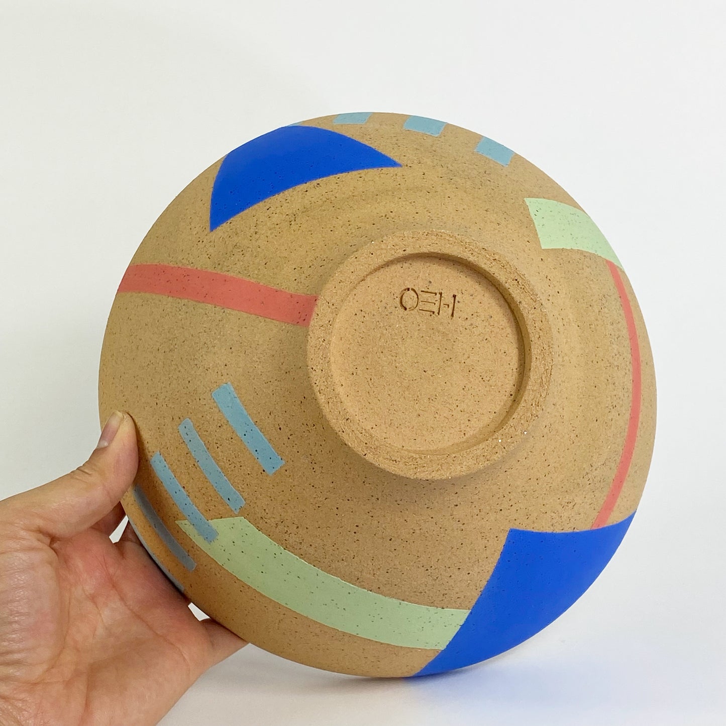Geometric Pop Bowl